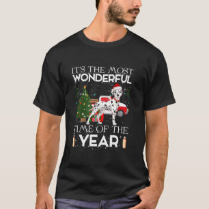 Camiseta Papais noeis de Iluminação da Árvore do Natal Dalm