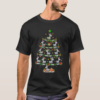 Camiseta Papais noeis de Iluminação Natal Feriados do Xmas