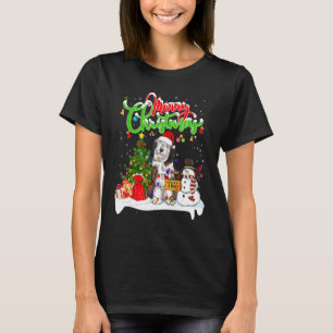 Camiseta Papais noeis De Iluminação Xmas Que Se Corresponde