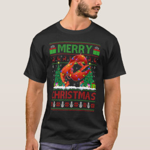 Camiseta Papais noeis de lavagante de Cristos de lavagante 