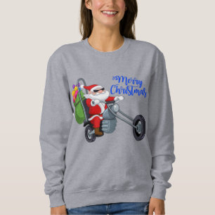 Camiseta papais noeis de moto de natal