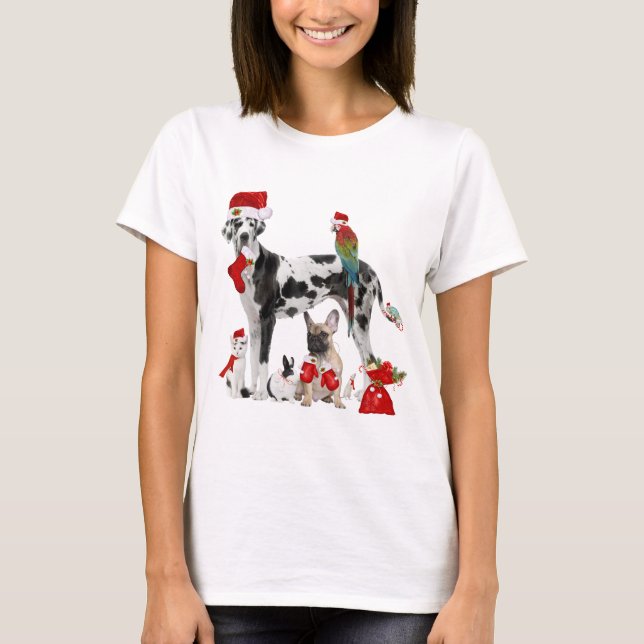 Camiseta Papais noeis de Natal (Frente)