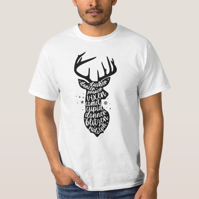 Camiseta Papais noeis de natal (Frente)