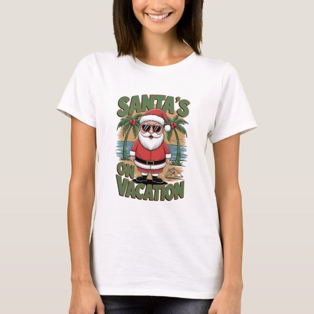 Camiseta Papais noeis de Natal (Frente)