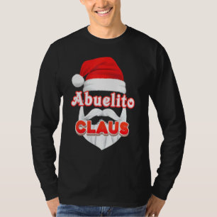 Camiseta Papais noeis de Natal Abuelito Claus Enfrentam Fel