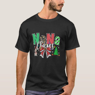 Camiseta Papais noeis de Natal Arco Nana Claus