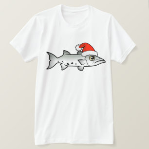 Camiseta Papais noeis de Natal Barracuda