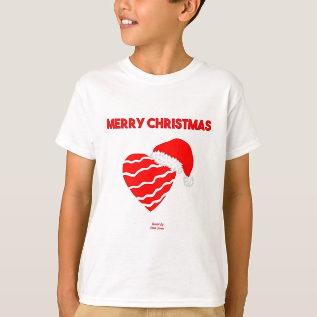 Camiseta Papais noeis de Natal Camisa-T Básica Branca para  (Frente)
