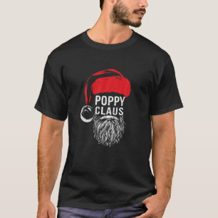 Camiseta Papais noeis de Natal da Barba-de-Papoila Red Hat 