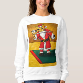Camiseta Papais noeis de Natal - Dardos Cat