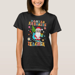 Camiseta Papais noeis de Natal de Professores Favoritos San