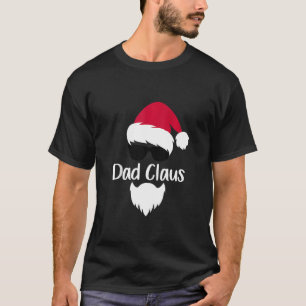 Camiseta Papais noeis de Natal do pai Claus Figurino Corres