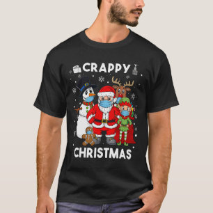 Camiseta Papais noeis De Natal E Amigos Brincadeiras Crianç