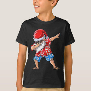 Camiseta Papais noeis de Natal em julho Homens Engraçados T