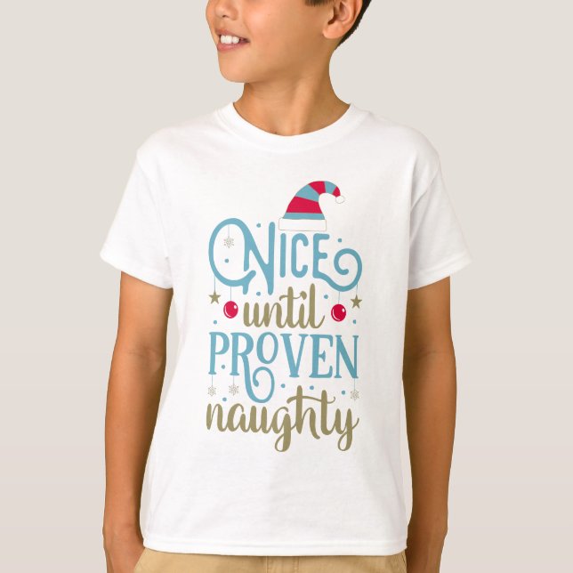 Camiseta Papais noeis de Natal Engraçados Dizendo Típica Hu (Frente)