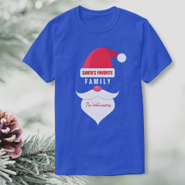 Camiseta Papais noeis de Natal Engraçados Personalizados da