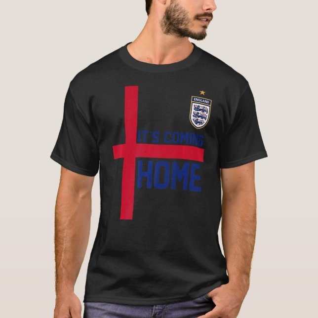 Camiseta Papais noeis de Natal Está Chegando Ho Home Englan (Frente)