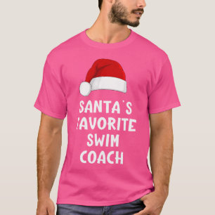Camiseta Papais noeis de Natal Favoritos Treinador de Nataç