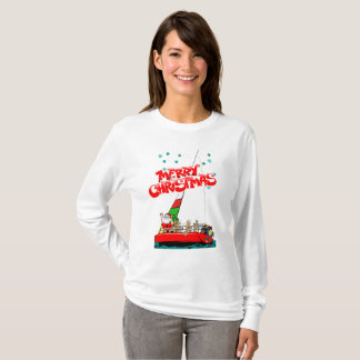 Camiseta Papais noeis de Natal Feliz Natal