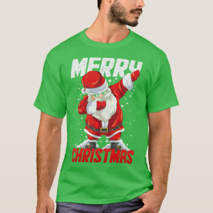 Camiseta Papais noeis de Natal Festivos Santa Claus