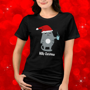 Camiseta PAPAIS NOEIS de Natal Gato Natal