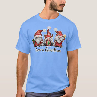 Camiseta Papais noeis de Natal Gnomos Feliz Png