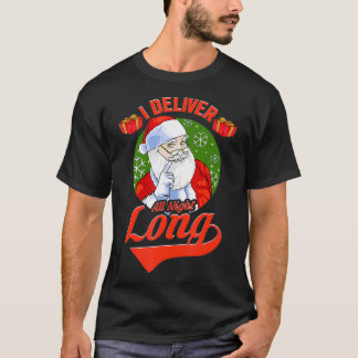Camiseta Papais noeis de Natal inadequados e engraçados que