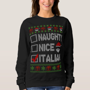 Camiseta Papais noeis De Natal Italianos Muito Bons Que Eng