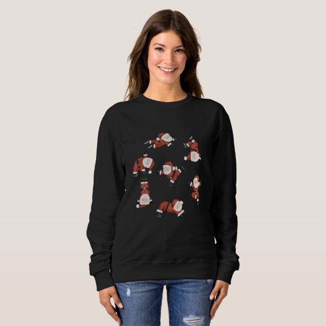 Camiseta Papais noeis de Natal Jumper (Frente Completa)