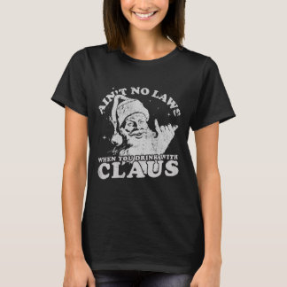 Camiseta Papais noeis de Natal não são leis quando você beb