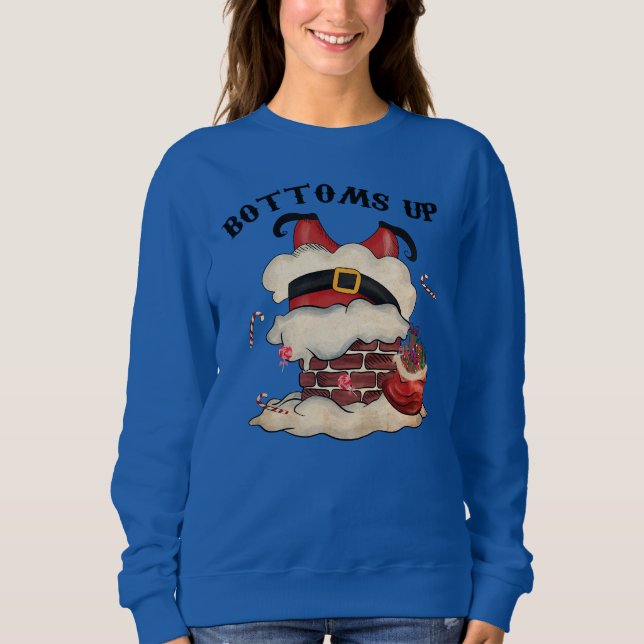Camiseta Papais noeis de Natal para cima (Frente)