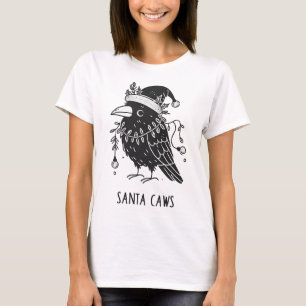 Camiseta Papais noeis de Natal Raven