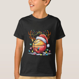 Camiseta Papais noeis de Natal Reindeer Esporte Homens Cria