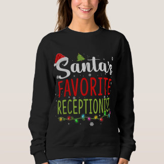 Camiseta Papais noeis de Natal Santa Hat favorito
