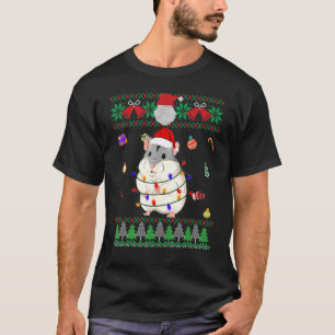 Camiseta Papais noeis de Natal Suados e Feios Hamster