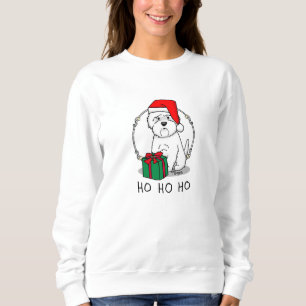 Camiseta Papais noeis de Natal West Highland White Terrier 