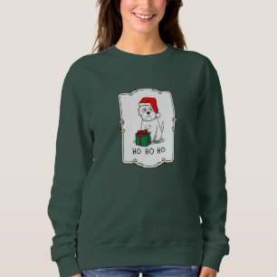 Camiseta Papais noeis de Natal West Highland White Terrier