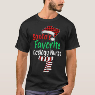 Camiseta Papais noeis De Oncologia Favorita Enfermeiros Pap