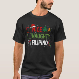 Camiseta Papais noeis de pijamas filipinos bacanas Clau