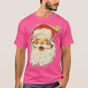 Camiseta Papais noeis de pixel Vintage