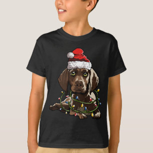 Camiseta Papais noeis de Ponteiro em Baixo Alemão Árvore de