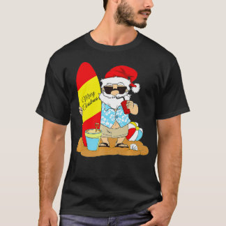 Camiseta Papais noeis de praia do conselho de Verão no Hava