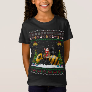 Camiseta Papais noeis De Presente De Xmas Feia De Wasp
