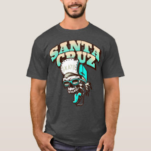 Camiseta Papais noeis de Skater Clássicos da Califórnia Cru