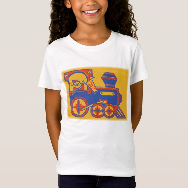 Camiseta Papais noeis de vindima Impressão do bloco de comb (Frente)