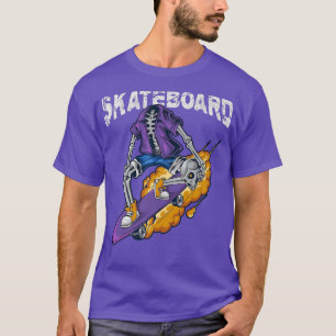 Camiseta Papais noeis de Vintage Árvore de Skateboard do Sk