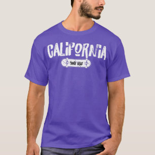 Camiseta Papais noeis de Vintage Árvore de Skateboard do Sk