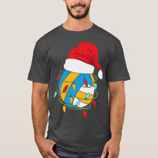 Camiseta Papais noeis De Voleibol À Luz Figurume Pajama Win