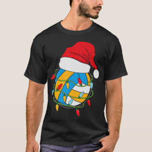 Camiseta Papais noeis De Voleibol À Luz Figurume Pajama Win