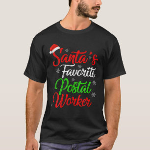 Camiseta Papais noeis De Xmas Engraçados Favoritos Trabalha